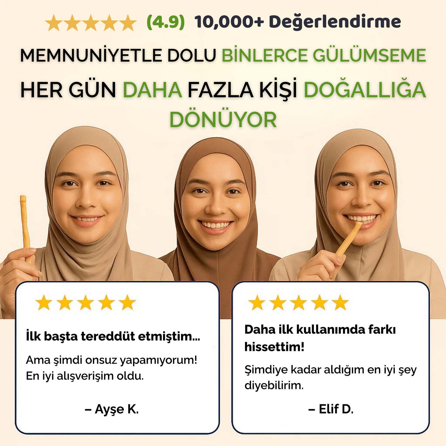 YENİ NESİL MİSVAK | FERAH NEFES FORMÜLÜ