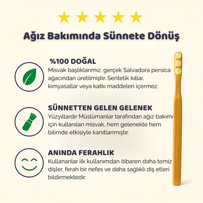 YENİ NESİL MİSVAK | FERAH NEFES FORMÜLÜ