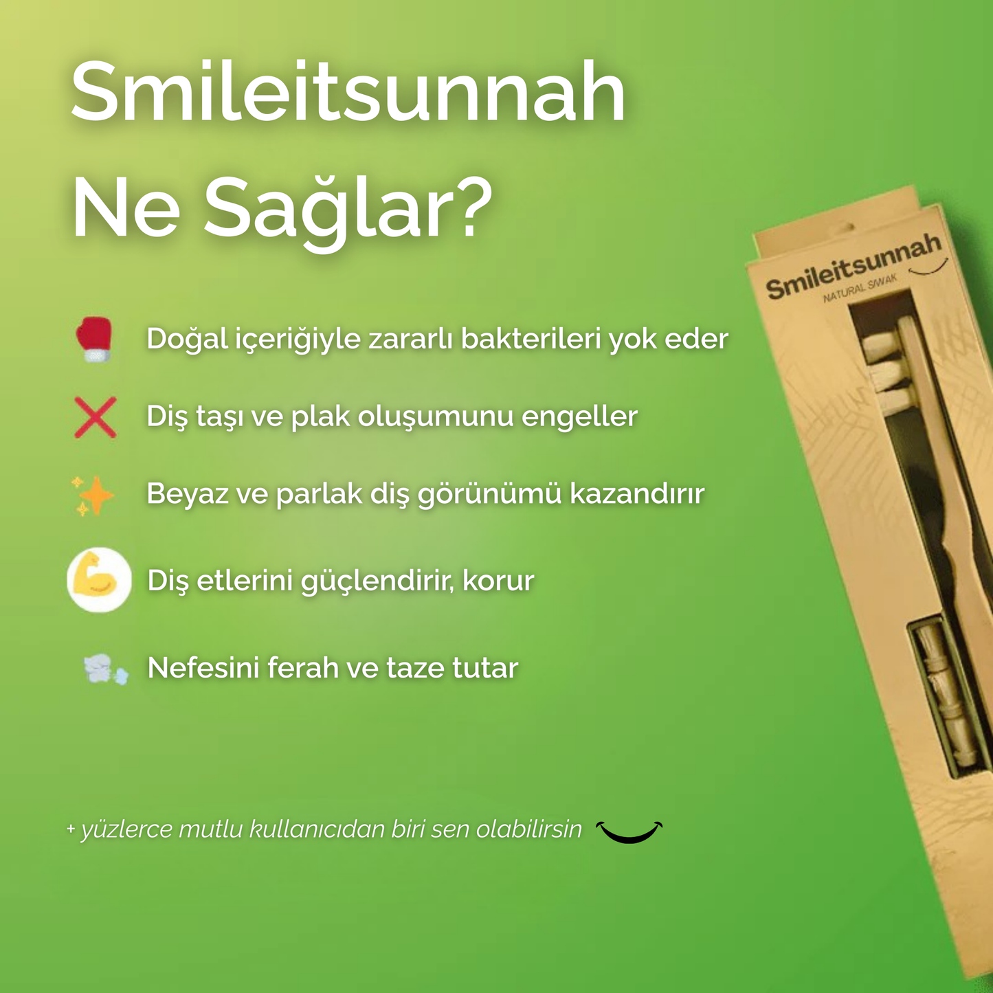 YENİ NESİL MİSVAK | FERAH NEFES FORMÜLÜ